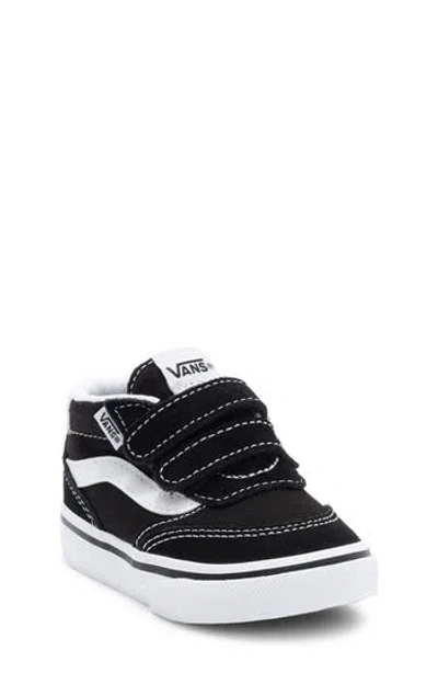 Vans Brooklyn Mid Top Sneaker In Black