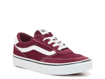 Vans Brooklyn Sneaker In Burgundy