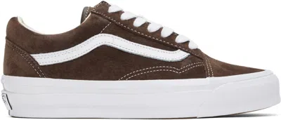 Vans Woman Sneakers Lead Size 9 Soft Leather In Pig Suede Potting So