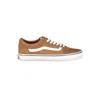 VANS BROWN POLYESTER SNEAKER