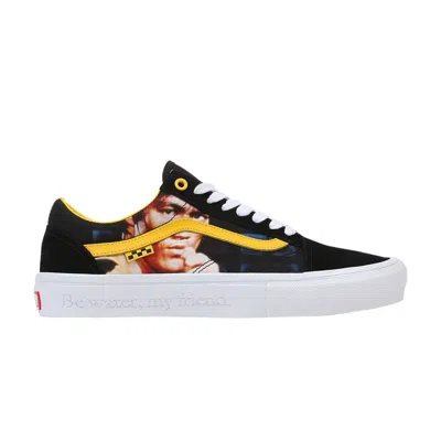 Pre-owned Vans Bruce Lee X Skate Old Skool 'black Yellow' | Men's Size 10