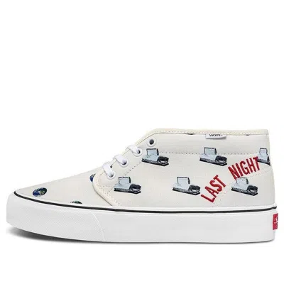 Vans Cali Thornhill Dewitt X Vault Chukka Boot Lx 'white Last Night On Earth'