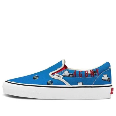 Vans Cali Thornhill Dewitt X Vault Classic Slip-on Lx 'blue Crisis Actor'