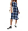 Vans Camden Slip Dress In True Blue In Blue