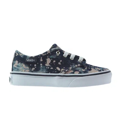 Pre-owned Vans Camden Stripe Kids 'splatter - Navy Pink' | Blue | Kid's Size 2.5