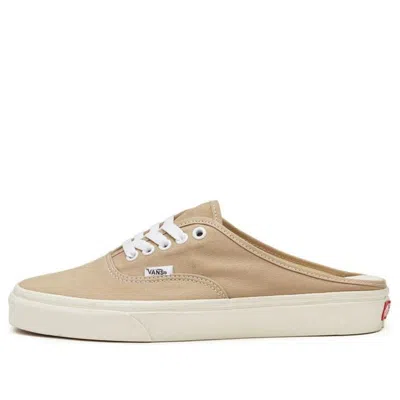 Vans Canvas Authentic Mule Sneakers Brown