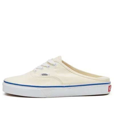 Vans Canvas Authentic Mule White