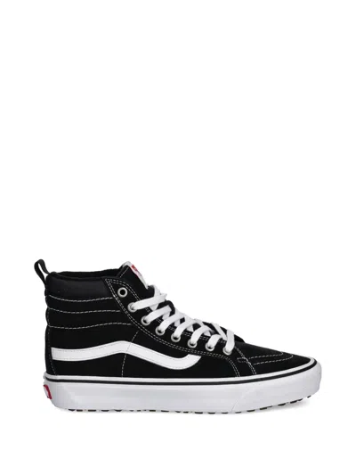 Vans Canvas High-top Sneakers In Black