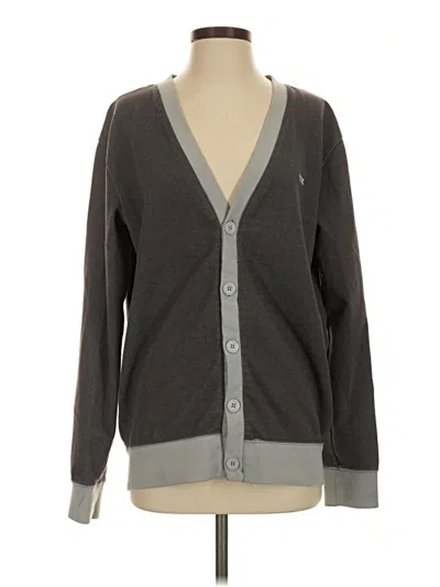 Pre-owned Vans Cardigan Sweater In Gray