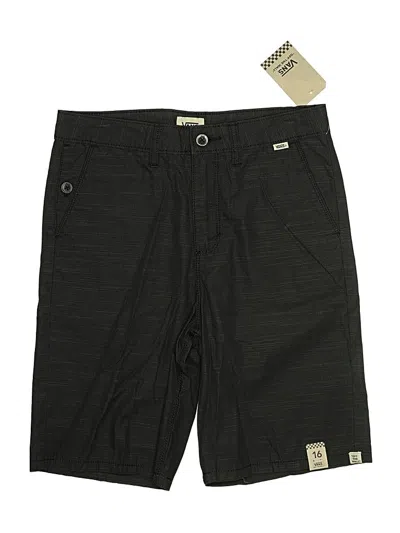 Pre-owned Vans Kids' Cargo Shorts In Black