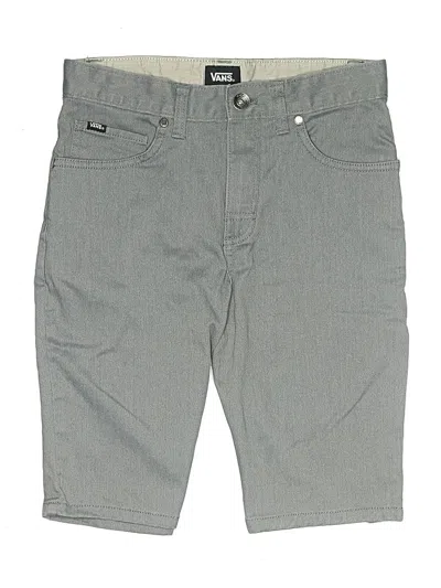 Pre-owned Vans Kids' Cargo Shorts In Gray