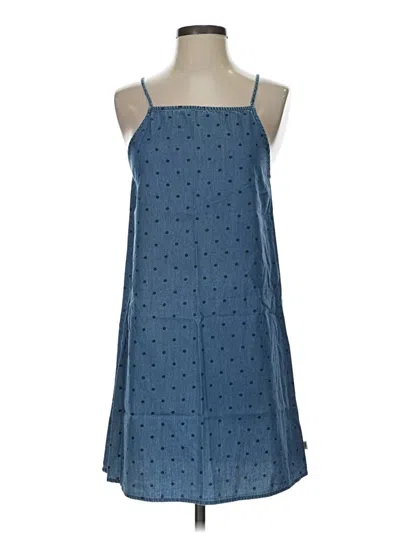 Pre-owned Vans Casual Dress In Blue