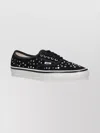 Vans Casual Low Top Sneakers Stud Embellishments In Black