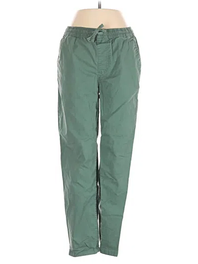 Pre-owned Vans Casual Pants In Green