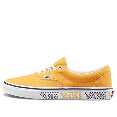 Vans Casual Style Unisex Low-top Sneakers Yellow In Multi