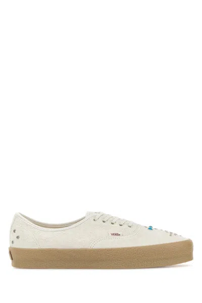 Vans Chalk Suede Lx Authentic 44 Unisex Sneakers In White