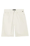 Vans Check-5 Baggy Denim Shorts In White