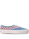 Vans Premium Authentic 44 Checkerboard Sneakers Heritage Blue In Multi