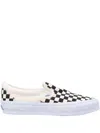 Vans Checkerboard Sneakers In White