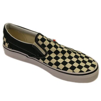 Vans Checkerboard U Classics Slip-on Sneakers In Pattern