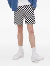 Vans Checkered Drawstring Shorts In Multi