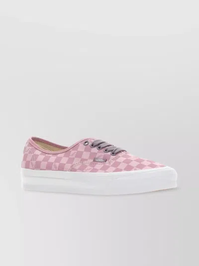 Vans Checkered Low-top Sneakers Round Toe In Multi