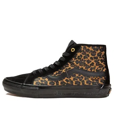Vans Cher Strauberry X Skate Sk8-hi Decon 'cheetah' In Animal Print