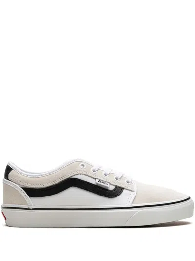 Vans Chukka Low "white/black" Sneakers In Neutrals