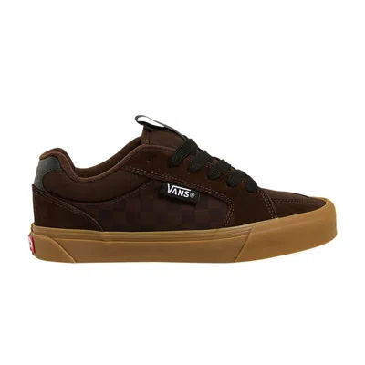 Pre-owned Vans Chukka Push Ls 'tonal Checkerboard - Demitasse Black' In Brown