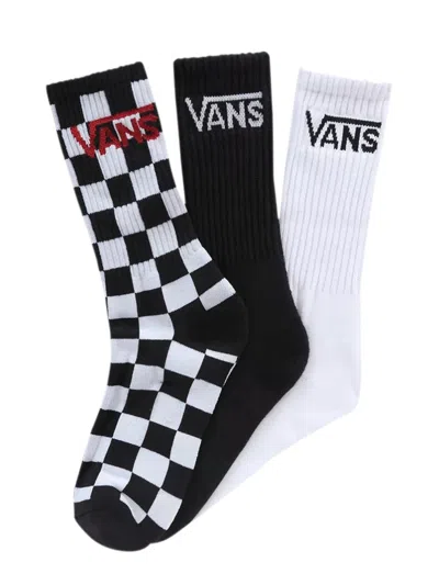 Vans Classic Crew Socks 3pack 1-6 In Multi