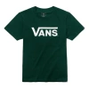 Vans Classic Loose Athleisure Casual Sports Short Sleeve Couple Style Dark Green