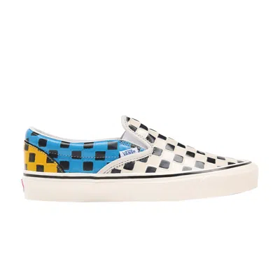 Pre-owned Vans Classic Slip-on 98 Dx 'anaheim Factory - Multi-color Checkerboard'