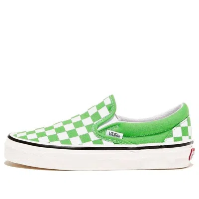 Vans Classic Slip-on 98 Dx 'checkerboard-classic Green'