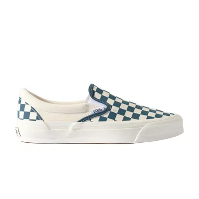 Pre-owned Vans Classic Slip-on 98 Lx 'checkerboard - Stargazer' | Blue | Men's Size 11.5