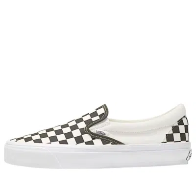 Vans Classic Slip-on 98 Lx Checkerboard 'grape Leaf Green'