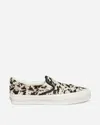 Vans Lx Classic Slip-on 98 Black And White Pony Hair Sneakers In Multi