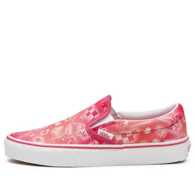 Vans Classic Slip-on 'better Together - Fuchsia Purple' In Multi
