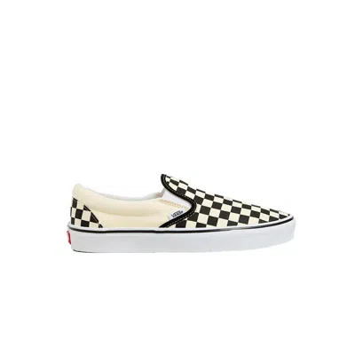 VANS CLASSIC SLIP-ON BLACK & WHITE CHECKERBOARD VN000EYEBWW MEN'S