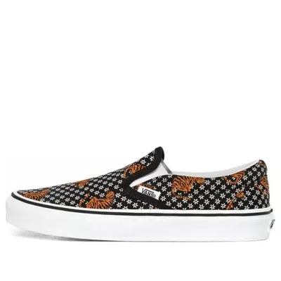 Vans Classic Slip-on 'black White Yellow'