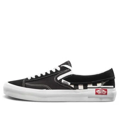 Vans Classic Slip-on Cap 'checkerboard - Black White' In Blue