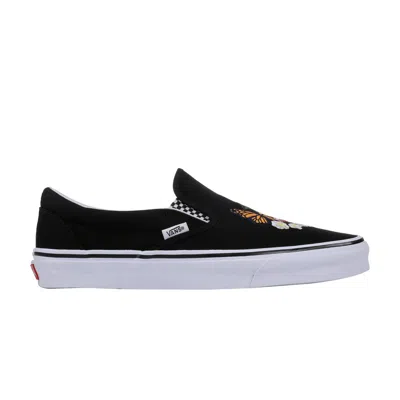 Pre-owned Vans Classic Slip-on 'checker Floral' In Black