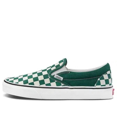 Vans Classic Slip-on 'checkerboard - Green'