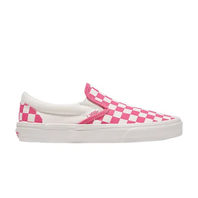 Pre-owned Vans Classic Slip-on 'checkerboard - Honeysuckle Pink' | Men's Size 7.5