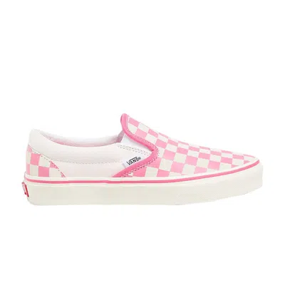 Pre-owned Vans Classic Slip-on 'checkerboard - Pink'