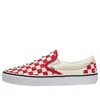 Vans Classic Slip-on Checkerboard 'racing Red White'