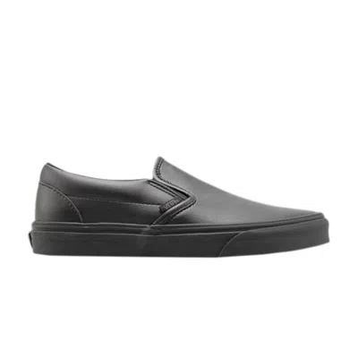 Pre-owned Vans Classic Slip-on 'classic Tumble' | Black | Men's Size 5.5