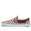 Vans Classic Slip-on 'color Theory Checkerboard - Bitter Chocolate' In Brown