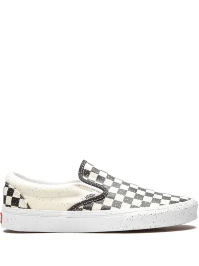 Vans Classic Slip-on Confetti Sneakers In White