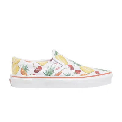 Pre-owned Vans Classic Slip-on 'fruity' In White