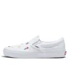 Vans Classic Slip-on Garden Party Shoe 'white'